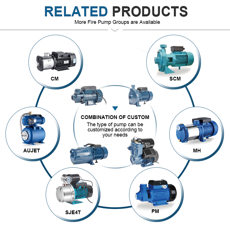 সেচের জন্য CPm1.5HP পৃষ্ঠ বৈদ্যুতিক কেন্দ্রাতিগ জল পাম্প